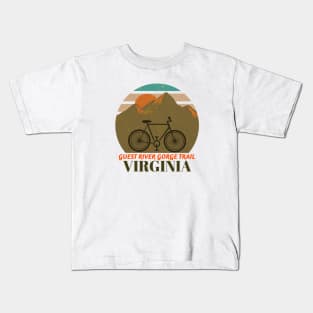 Guest River Gorge Trail, Virginia Kids T-Shirt